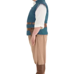 Fun Costumes Flynn Rider Costume For Plus Size Men From Disney's Tangled 15 Fun Costumes Flynn Rider Costume For Plus Size Men From Disney's Tangled -Elope Store plus tangled flynn rider costume alt 5