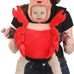 Elope Disney Sebastian Baby Carrier Costume Cover -Elope Store sebastian baby carrier cover alt 2
