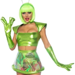 LEG AVENUE Sexy Women's Beam Me Up Babe Costume 8 LEG AVENUE Sexy Women's Beam Me Up Babe Costume -Elope Store sexy beam me up babe womens costume alt 2