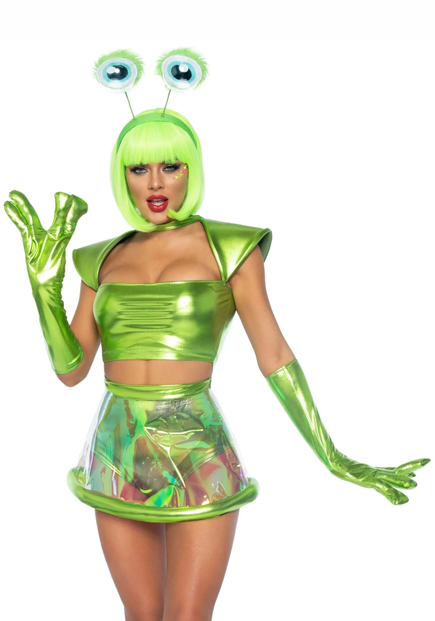 LEG AVENUE Sexy Women's Beam Me Up Babe Costume 5 LEG AVENUE Sexy Women's Beam Me Up Babe Costume - Image 3