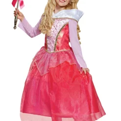 Disguise Sleeping Beauty Aurora Deluxe Costume For Girls -Elope Store sleeping beauty aurora deluxe girls costume alt 1