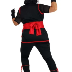 Fun Costumes Plus Size Stealth Ninja Costume 13 Fun Costumes Plus Size Stealth Ninja Costume -Elope Store stealth ninja costume alt 5 1