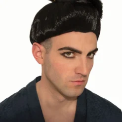 Forum Novelties, Inc Black Wrestler Wig