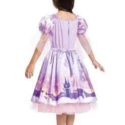Disguise Disney Tangled Girl's Deluxe Toddler Repunzel Costume -Elope Store tangled deluxe toddler repunzel costume alt 1
