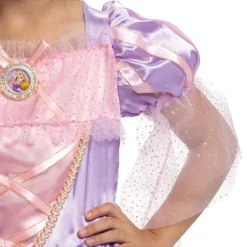 Disguise Disney Tangled Girl's Deluxe Toddler Repunzel Costume -Elope Store tangled deluxe toddler repunzel costume alt 3