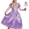 Disguise Tangled Rapunzel Deluxe Costume For Kids -Elope Store tangled rapunzel kids deluxe costume