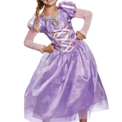 Disguise Tangled Rapunzel Deluxe Costume For Kids 7 Disguise Tangled Rapunzel Deluxe Costume For Kids -Elope Store tangled rapunzel kids deluxe costume alt 2