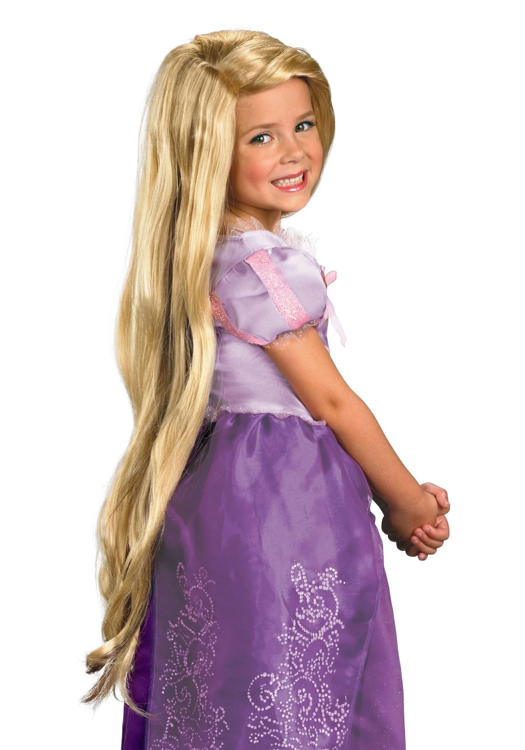 Disguise Tangled Rapunzel Wig For Girls 3 Disguise Tangled Rapunzel Wig For Girls