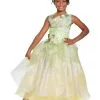 Disguise Girl's The Princess & The Frog Deluxe Tiana Costume