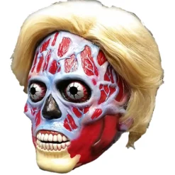 TRICK OR TREAT STUDIOS They Live Female Alien Movie Mask 7 TRICK OR TREAT STUDIOS They Live Female Alien Movie Mask -Elope Store they live female alien mask alt 2