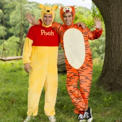 Disguise Limited Deluxe Winnie The Pooh Tigger Costume For Adults -Elope Store tigger deluxe adult costume alt 3