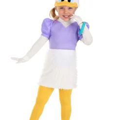 Armada Disney Daisy Duck Costume For Toddlers 18 Armada Disney Daisy Duck Costume For Toddlers -Elope Store toddler daisy duck costume alt 7