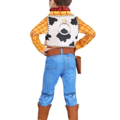 Fun Costumes Disney Deluxe Woody Toy Story Boy's Costume For Toddlers 15 Fun Costumes Disney Deluxe Woody Toy Story Boy's Costume For Toddlers -Elope Store toddler deluxe woody toy story costume alt 5