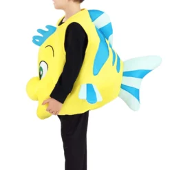 Fun Costumes Disney Flounder Costume For Toddlers 13 Fun Costumes Disney Flounder Costume For Toddlers -Elope Store toddler flounder costume alt 4