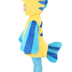 Zhenjiang Lian Yew Every Age Garment Accessories A Disney The Little Mermaid Toddler Flounder Costume -Elope Store toddler flounder costume alt 6 1