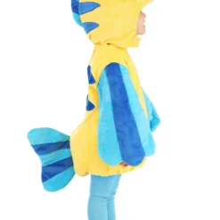 Zhenjiang Lian Yew Every Age Garment Accessories A Disney The Little Mermaid Toddler Flounder Costume -Elope Store toddler flounder costume alt 8