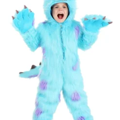 Zhenjiang Lian Yew Every Age Garment Accessories A Disney Hooded Monsters Inc Sulley Costume For Toddlers -Elope Store toddler hooded monsters inc sulley costume alt 4