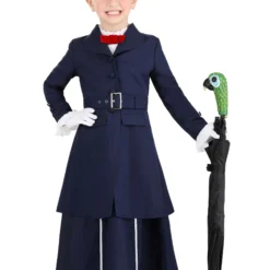 Fun Costumes Disney Mary Poppins Costume For Toddlers -Elope Store toddler mary poppins costume alt 3