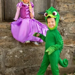 Fun Costumes Pascal Costume For Toddlers From Disney's Tangled -Elope Store toddler pascal tangled costume alt 10
