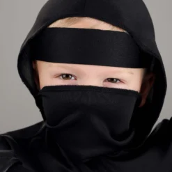 Fun Costumes Stealth Shinobi Ninja Costume For Toddlers -Elope Store toddler stealth shinobi ninja costume alt 2