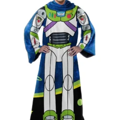 Northwest Company Toy Story Buzz Lightyear Comfy Throw For Adult 9 Northwest Company Toy Story Buzz Lightyear Comfy Throw For Adult -Elope Store toy story buzz lightyear adult comfy throw alt 3