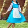 Disguise Tween Belle Blue Costume Dress -Elope Store tween belle blue dress 2