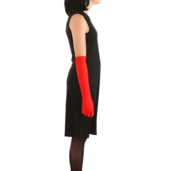 Fun Costumes Cruella De Vil Coat Costume For Teens From Disney's 101 Dalmatians -Elope Store tween cruella de vil costume alt 11