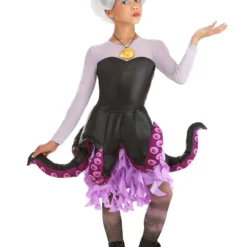 Armada Disney The Little Mermaid Tween Girl's Ursula Costume 19 Armada Disney The Little Mermaid Tween Girl's Ursula Costume -Elope Store tween ursula costume alt 8