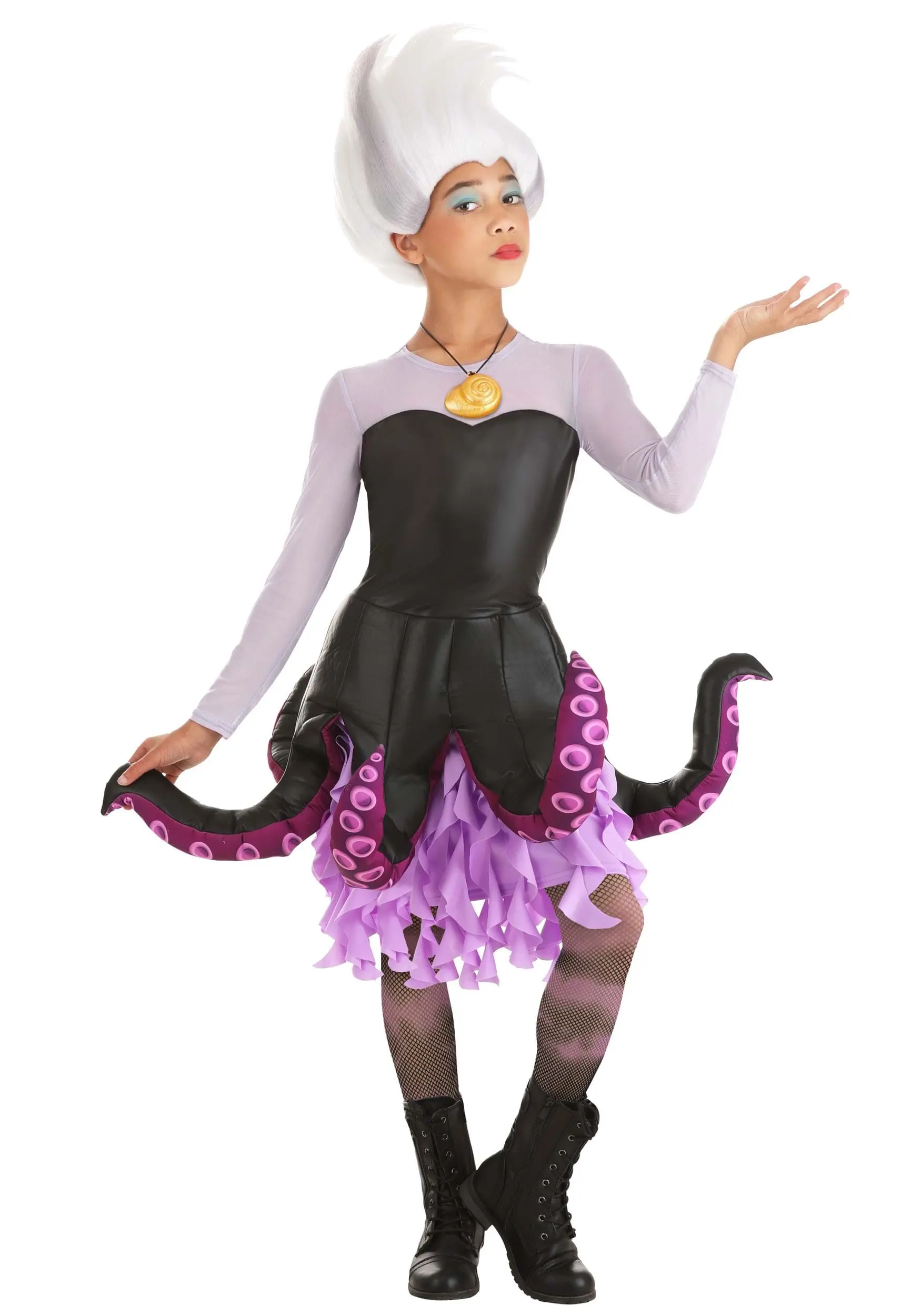 Armada Disney The Little Mermaid Tween Girl's Ursula Costume 11 Armada Disney The Little Mermaid Tween Girl's Ursula Costume - Image 9