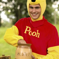 Disguise Limited Adult's Winnie The Pooh Deluxe Plus Costume 21 Disguise Limited Adult's Winnie The Pooh Deluxe Plus Costume -Elope Store winnie the pooh deluxe adult plus costume alt 7
