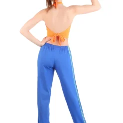 Seeing Red Women's Athletic Girl Power Popstar Costume 5 Seeing Red Women's Athletic Girl Power Popstar Costume -Elope Store womens athletic girl power popstar costume alt 1