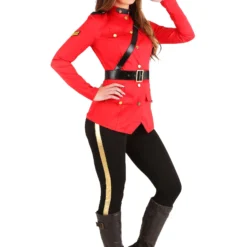 Fun Costumes RCMP Women's Canadian Mountie Costume