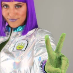 Armada Cosmonaut Alien Women's Costume -Elope Store womens cosmonaut alien costume alt 6