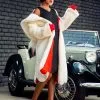 Fun Costumes Cruella De Vil Coat Costume For Women From Disney's 101 Dalmatians