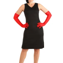 Fun Costumes Cruella De Vil Coat Costume For Women From Disney's 101 Dalmatians -Elope Store womens deluxe cruella de vil costume alt 5