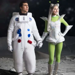 Fun Costumes Galactic Alien Babe Women's Costume -Elope Store womens galactic alien babe alt 1