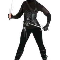 Fun Costumes Ninja Assassin Costume For Women 7 Fun Costumes Ninja Assassin Costume For Women -Elope Store womens ninja assassin alt 1