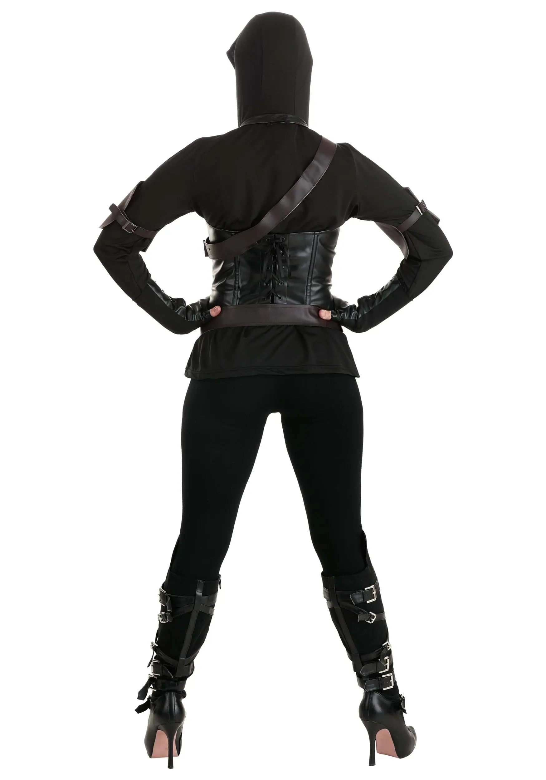 Fun Costumes Ninja Assassin Costume For Women 4 Fun Costumes Ninja Assassin Costume For Women - Image 3