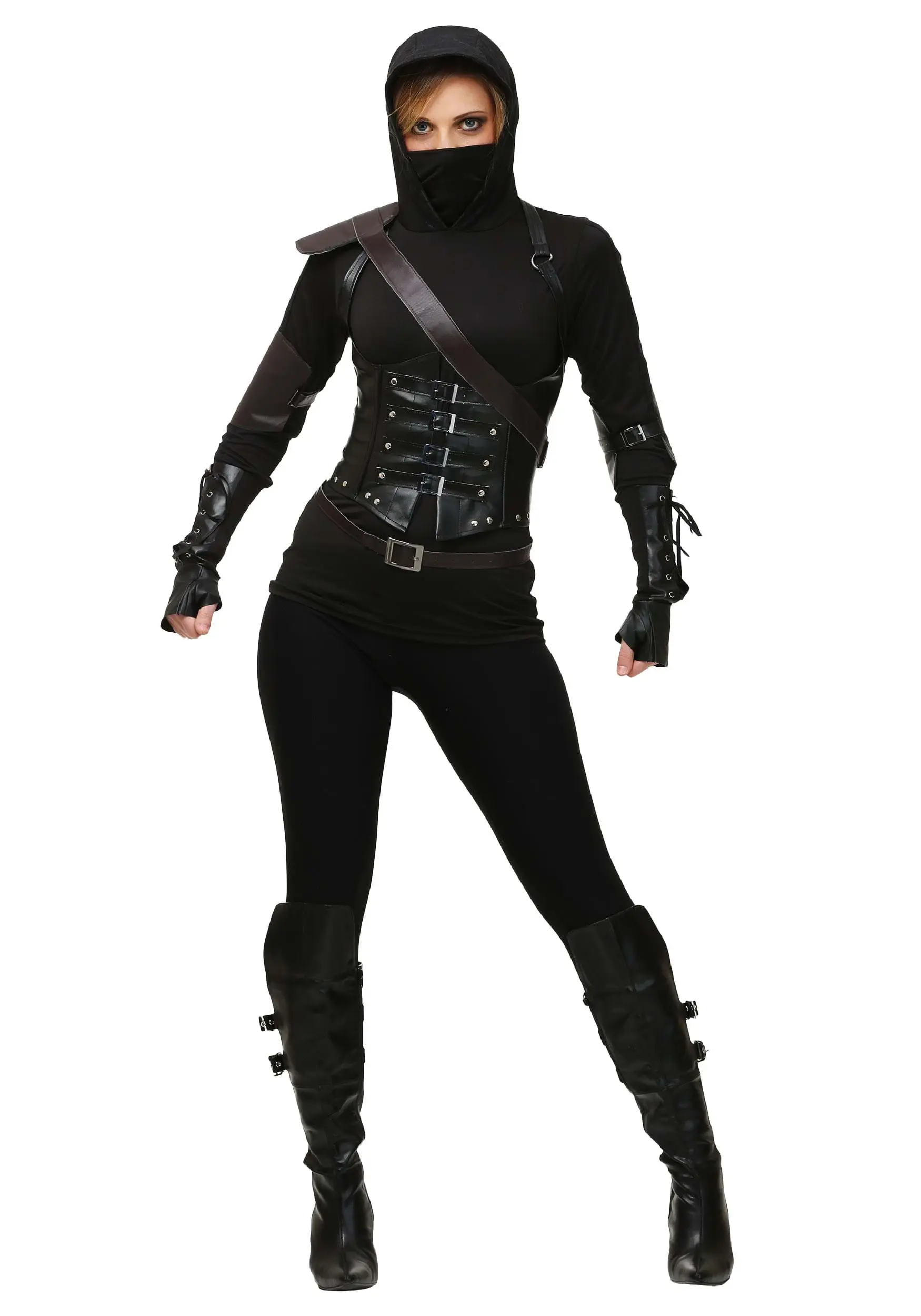 Fun Costumes Ninja Assassin Costume For Women 5 Fun Costumes Ninja Assassin Costume For Women - Image 4