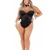 Roma Women's Playboy Bunny Black And White Accessory Kit