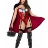 Roma Women's Playboy Bunny Red Riding Hood Sexy Costume