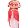LEG AVENUE Women's Plus Size Dreamy Genie Costume 1 LEG AVENUE Women's Plus Size Dreamy Genie Costume -Elope Store womens plus dreamy genie costume