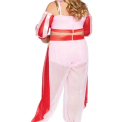 LEG AVENUE Women's Plus Size Dreamy Genie Costume 8 LEG AVENUE Women's Plus Size Dreamy Genie Costume -Elope Store womens plus dreamy genie costume alt 2