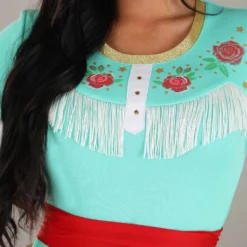 Jerry Leigh Women's Plus Size Country Star Costume Dress 8 Jerry Leigh Women's Plus Size Country Star Costume Dress -Elope Store womens plus size country star costume alt 2