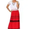 Fun Costumes Red Frida Kahlo Costume For Women -Elope Store womens red frida kahlo costume