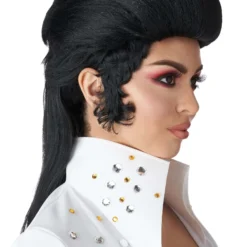 California Costume Collection Rock N' Roll Royalty Wig For Women -Elope Store womens rock n roll royalty wig alt 2