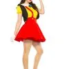 Seeing Red Women's Wooden Puppet Costume Dress -Elope Store womens wooden puppet costume