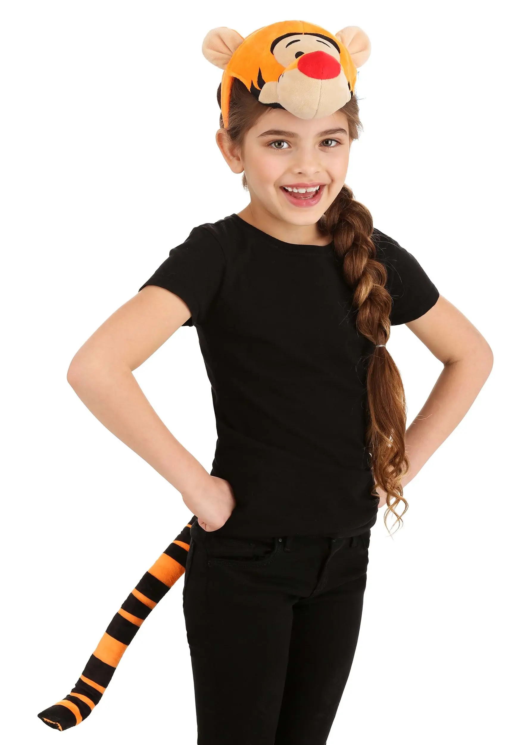 Elope Disney Winnie The Pooh Tigger Soft-Sculpted Headband & Tail Accessory Kit 4 Elope Disney Winnie The Pooh Tigger Soft-Sculpted Headband & Tail Accessory Kit - Image 2